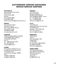 armani exchange service centre near me