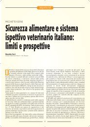 Sicurezza alimentare e sistema ispettivo veterinario italiano - SIVeMP