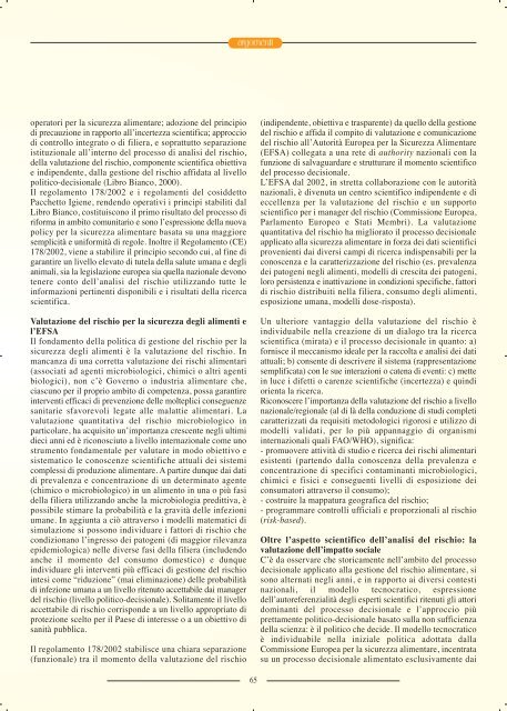 Sicurezza alimentare e sistema ispettivo veterinario italiano - SIVeMP
