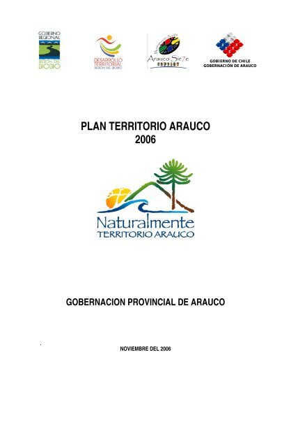 PLAN TERRITORIO ARAUCO 2006 - Portal Comunitario del Bío Bío