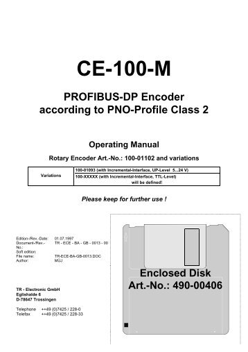 CE-100-M - TR Electronic