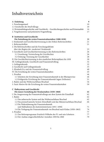 Inhaltsverzeichnis - Falk Bretschneider