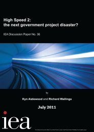 High Speed 2: the next government project disaster? - Institute of ...