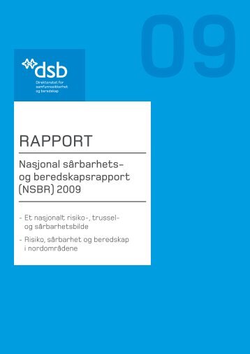 (NSBR) 2009 - Direktoratet for samfunnssikkerhet og beredskap