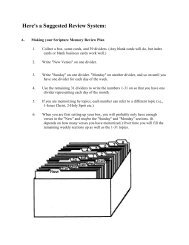 Printable version of the Scripture Memory Review System Web Page.