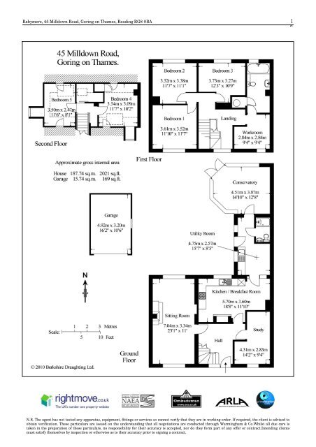 Rabymere, 45 Milldown Road Goring On Thames South Oxfordshire