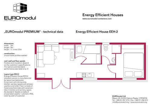 Energy Efficient Houses - EUROmodul international