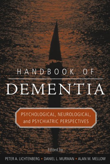 Neurologic Aspects of Vascular Dementia