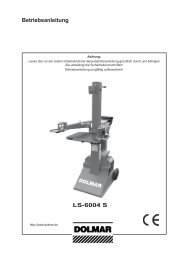 Betriebsanleitung LS-6004 S - Dolmar