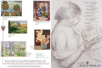 Van Gogh Chagall Picasso Dufy - Wally Findlay Galleries ...