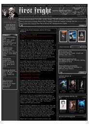 Horror Press Releases and Sci-Fi Press Releases - WARRIOR ...