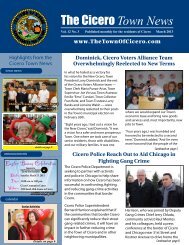 The Cicero Town News - The Town of Cicero