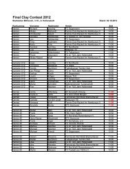 Final Clay Contest 2012 - Nordheide-Tennis.de