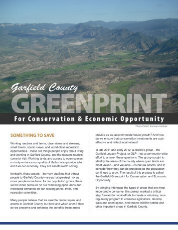 Garfield County - The Trust for Public Land