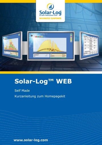 Solar-Log™WEB "Self Made" Kurzanleitung - AEET Energy Group ...