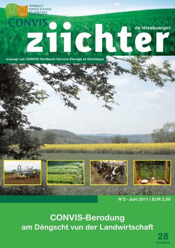 de letzebuerger ziichter 2/2011 - Convis Herdbuch Service Elevage ...