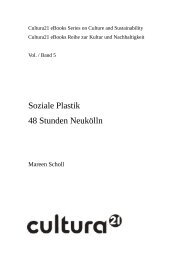 Soziale Plastik 48 Stunden NeukÃ¶lln - Magazin Cultura21