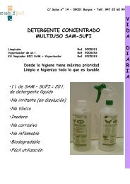 detergente concentrado multiuso sam-sufi vidadiaria - Mundo Fácil