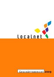 GeschÃ¤ftsbericht 2009 (pdf) - Localnet AG