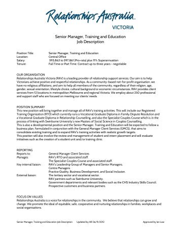 management trainee job description