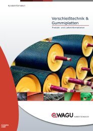 Eigenschaften von Kautschuk - Typen - WAGU Rubber Technology