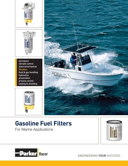 Gasoline Fuel Filters for Marine Applications - Bolland Machine