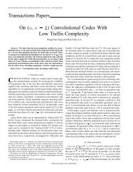 On [n, n - 1] convolutional codes with low trellis complexity ...