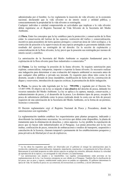 Derecho al Agua RepÃºblica del Paraguay LegislaciÃ³n so