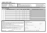 animal entry form - Alpacas VicWest - Australian Alpaca Association