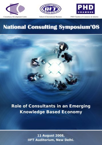 Role of Consultants in an Emerging Knowledge Based Economy