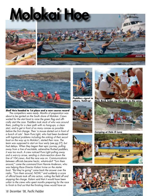 covering hawai'i's state team sport since 1996 - Pacific Paddler