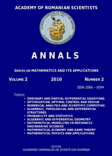 Articles - Mathematics and its Applications