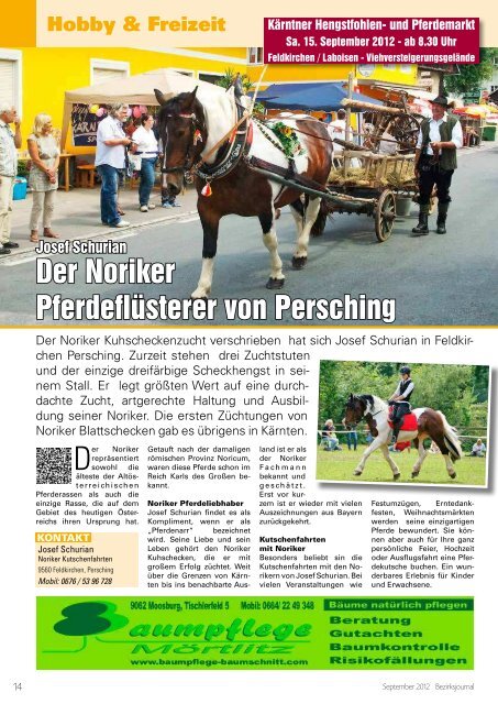 Tel.: +43 (0) - Bezirksjournal