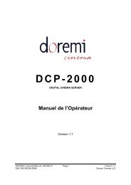 DCP-2000 - Projectionniste.net