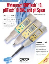 721-pH Testr10BNC 4-04 - Chevrier Instruments inc.