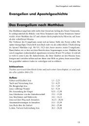 Evangelien und Apostelgeschichte Das Evangelium ... - TheoBlog