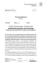 Bauarbeiten fÃ¼r Kreisverkehr nÃ¶rdlich Andorf beginnen - Staatliches ...