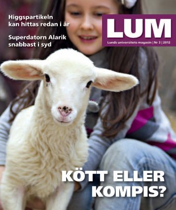 LUM nr 3, 2012 - Humanekologi Lunds universitet