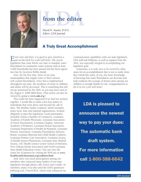 Journal of the Louisiana Dental Association