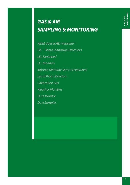 GAS & AIR SAMPLING & MONITORING - Thermo Fisher