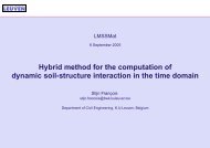 Hybrid method for the computation of dynamic soil-structure ...