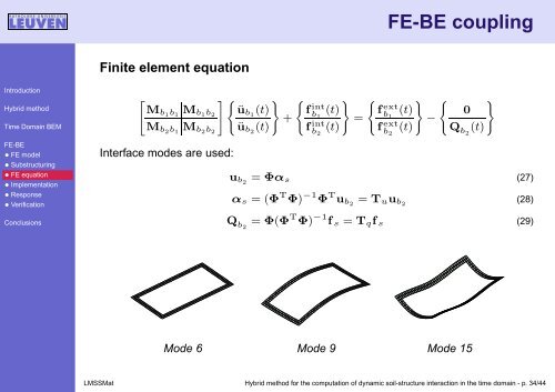 Hybrid method for the computation of dynamic soil-structure ...