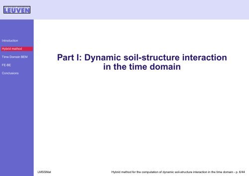 Hybrid method for the computation of dynamic soil-structure ...