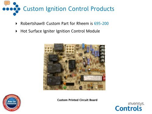 Ignition Controls - Robertshaw Thermostats