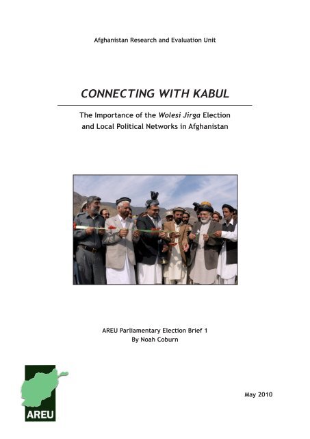 connecting with kabul - the Afghanistan Research and Evaluation ...