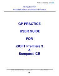 iSoft - Maidstone and Tunbridge Wells NHS Trust