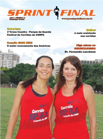 Cobertura Diga adeus ao SEDENTARISMO Dr ... - Jornal Sprint Final