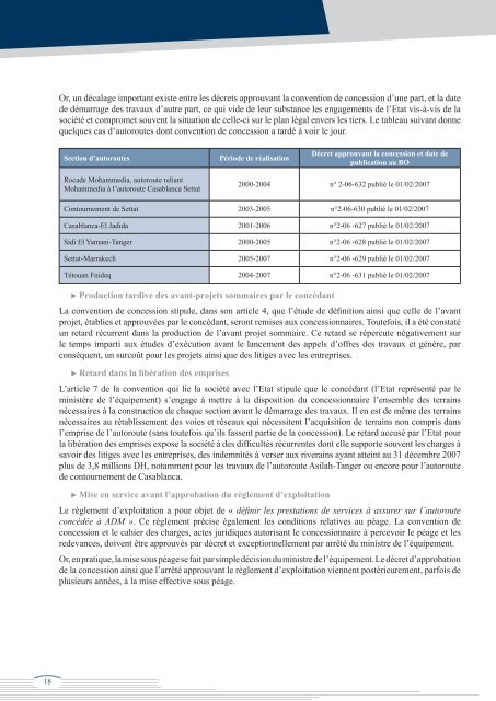 Rapport de la Cour des comptes 2007 - Transparency