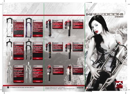 Marzocchi - MTB products line-up 2010
