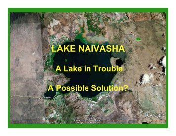 Lake Naivasha - The Vetiver Network International